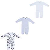 Baby Sleepsuit 3-Pack Apple Print | Mamas & Papas