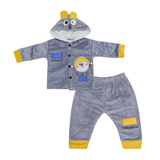 Baby Doraemon Embossed Velvet Hoodie | Trendz