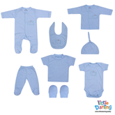 8 Pcs Gift set Prince Embroidery | Little Darling