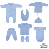 8 Pcs Gift set Prince Embroidery | Little Darling