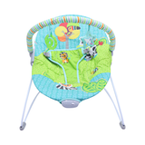 Baby Bouncer Seat with Toy Bar Green Jungle Print