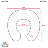 Infant Neck Supporter Monkey & Cloud 2 Side Print | Little Darling