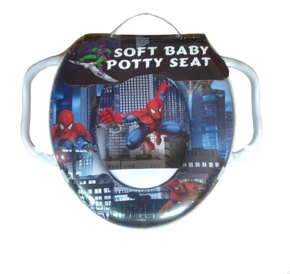 Kids Soft Potty Seat Spider Men Print