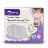 Momeasy Bamboo Fiber Disposable Nursing Pads 24 Pcs