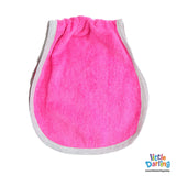 Baby Burp Cloth 2 Pcs Light Pink Color | Little Darling