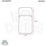 Carry Nest Plain Sky Blue Color | Little Darling