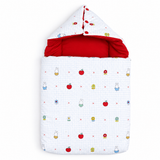 Hooded Carry Nest Bunny & Apple Print| Little Darling (Copy)