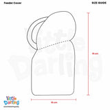 Baby Feeder Cover Dinosaur Foot Print | Little Darling