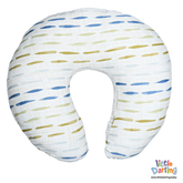 Feeding Pillow Earthy Brushstrokes | Little Darling