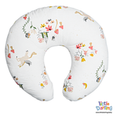 Feeding Pillow Unicorn & Flower Print | Little Darling