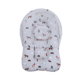 Baby Net Gadda Set 3 Pcs Animal Print Mosquito Net | Little Darling