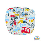 Head Shaping Pillow Truck & Car Print | Little Darling