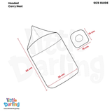 Hooded Carry Nest With Pillow | Little Darling