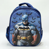 Batman Kids School Backpack Blue