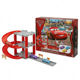 Kids Car Racing Track Set with Cars and Garage Age 3+