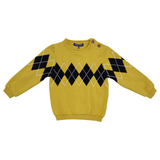 Baby Woolen Argyle Jumper | Modo Kids