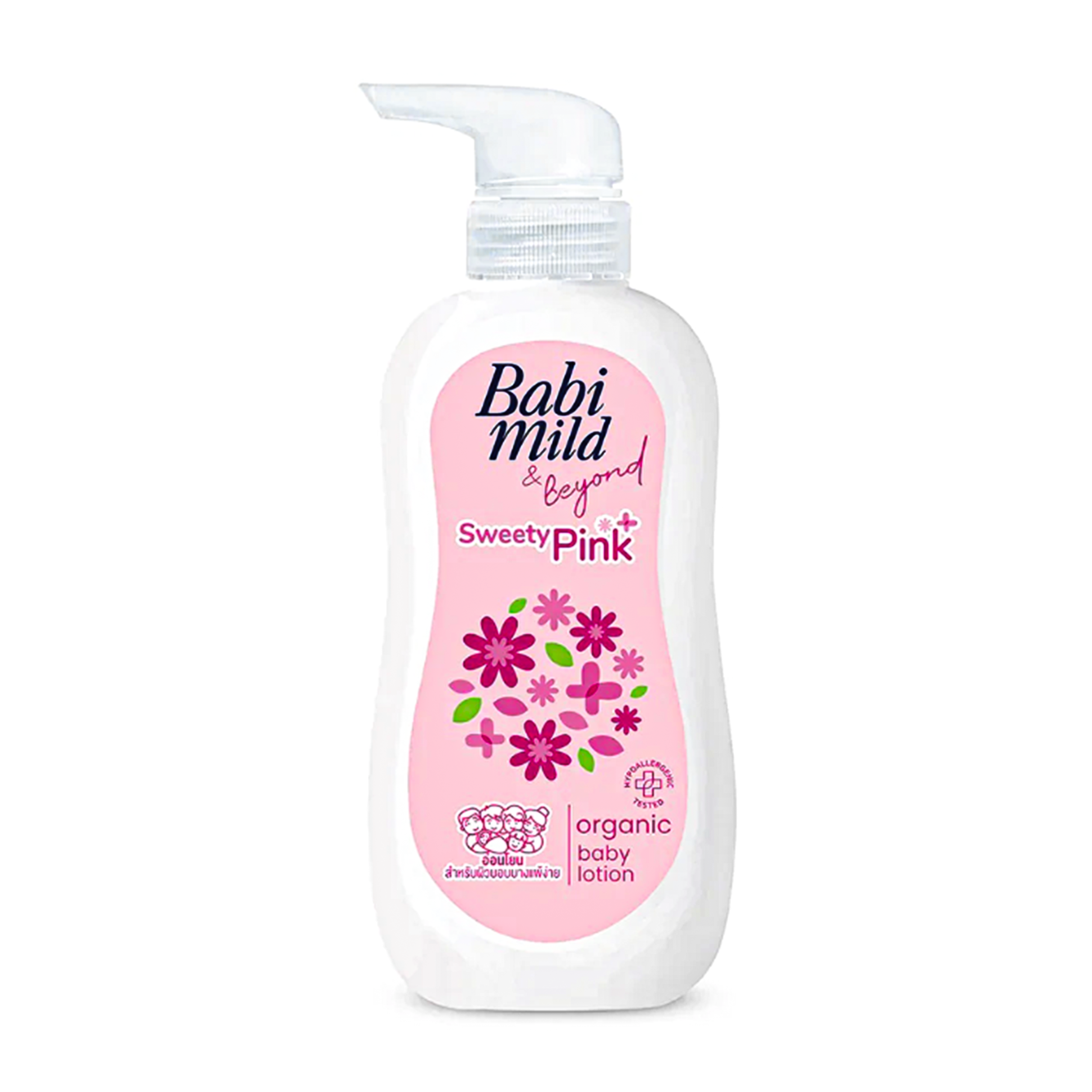 Baby Organic Lotion Sweety Pink 350ML by Babi Mild