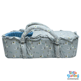 Infant Moses Basket Mountain And Animal Print | Little Darling