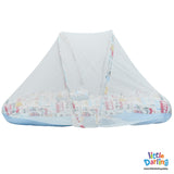Baby Net Gadda Set Truck & Car Sky Blue Color | Little Darling