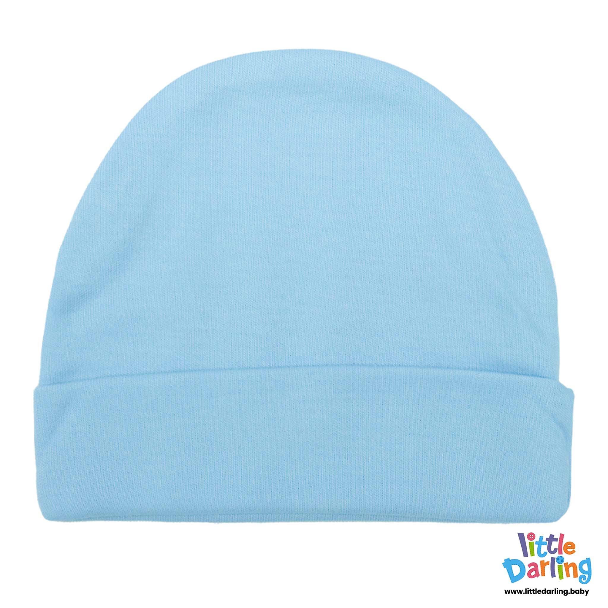 Baby Regular Cap Truck & Car Sky Blue Color by Little Darling