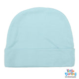 Baby Cap Plain Sky Blue Color | Little Darling