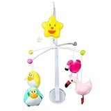 Happy Shaking Bell Birds Musical Cot Hanger, 4 Pieces D146