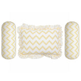 Baby Head Pillow Set Pack of 3 Zig Zag | Little Darling