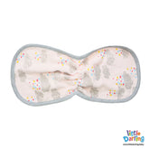 Baby Burp Cloth 2 Pcs Cloud Print | Little Darling - Zubaidas Mothershop