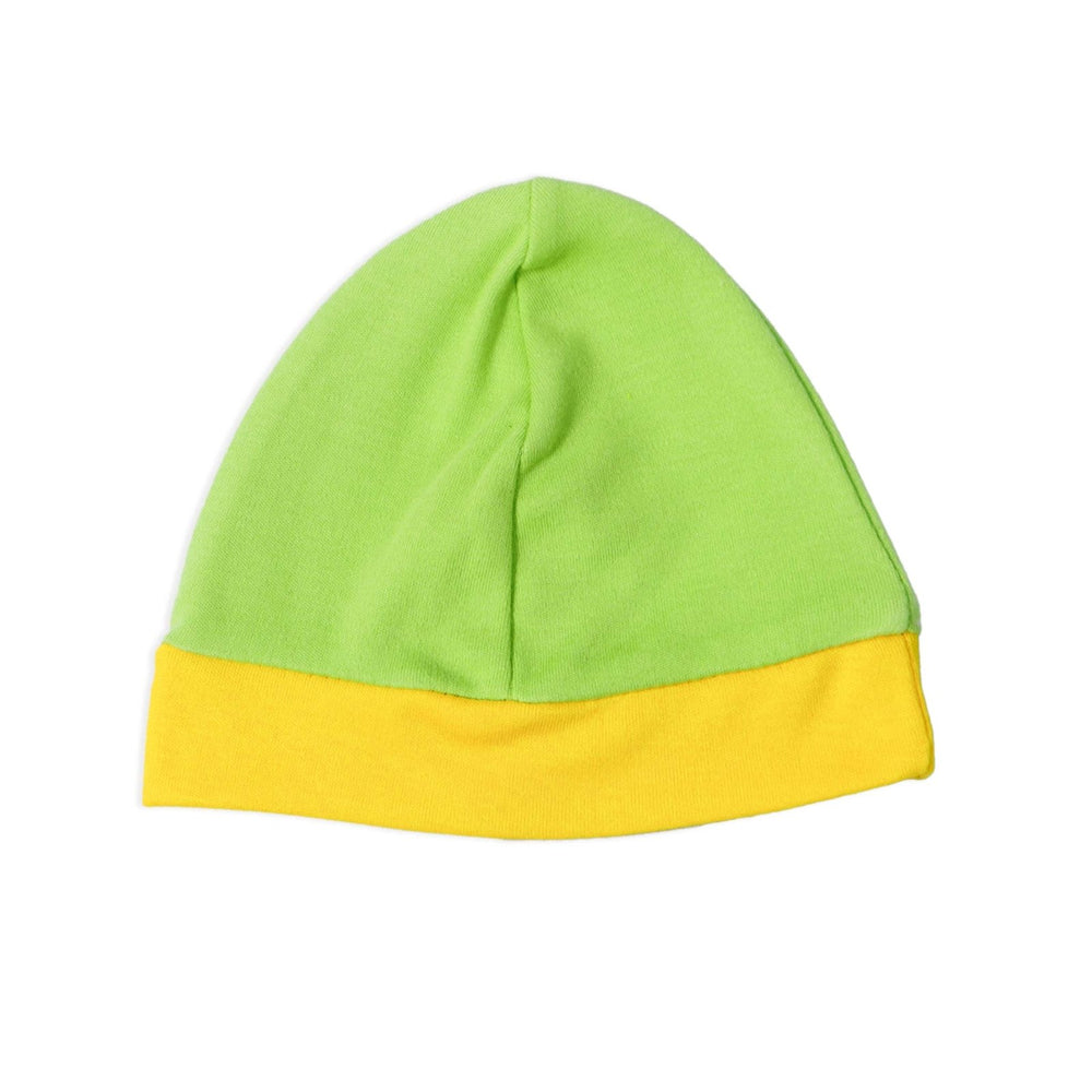 Baby Cap Green & Yellow Color | Little Darling - Zubaidas Mothershop