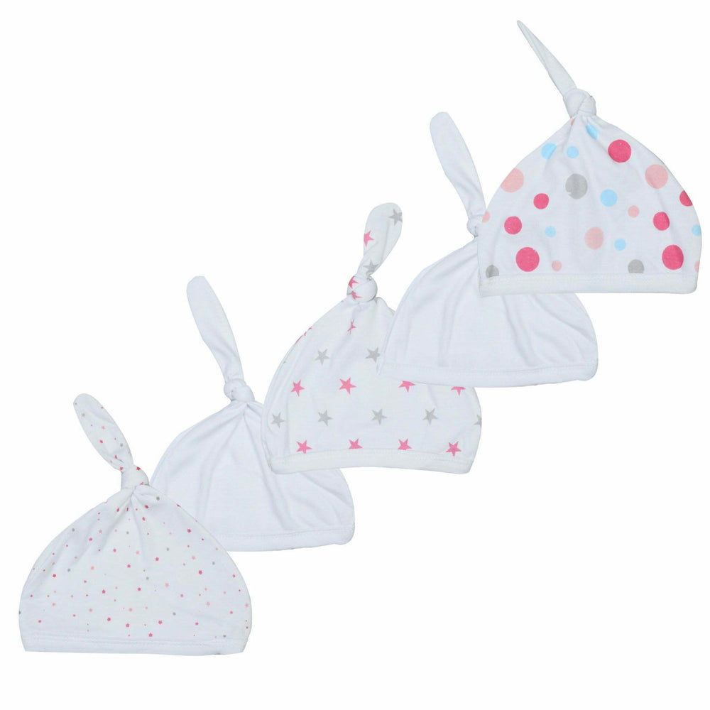 Baby Cap Multiple Print Pk of 5 - Zubaidas Mothershop