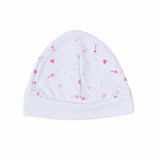 Baby Cap Pink Star Print | Little Darling - Zubaidas Mothershop
