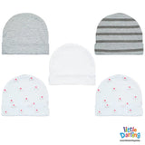 Baby Cap Pk Of 5 Regular Love Dad | Little Darling - Zubaidas Mothershop