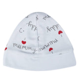 Baby Cap White Color Mummy Daddy | Little Darling - Zubaidas Mothershop