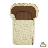 Baby Carry Nest Frill Beigh Color | Little Darling - Zubaidas Mothershop
