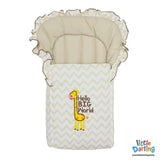 Baby Carry Nest Hello Big World Lines | Little Darling - Zubaidas Mothershop