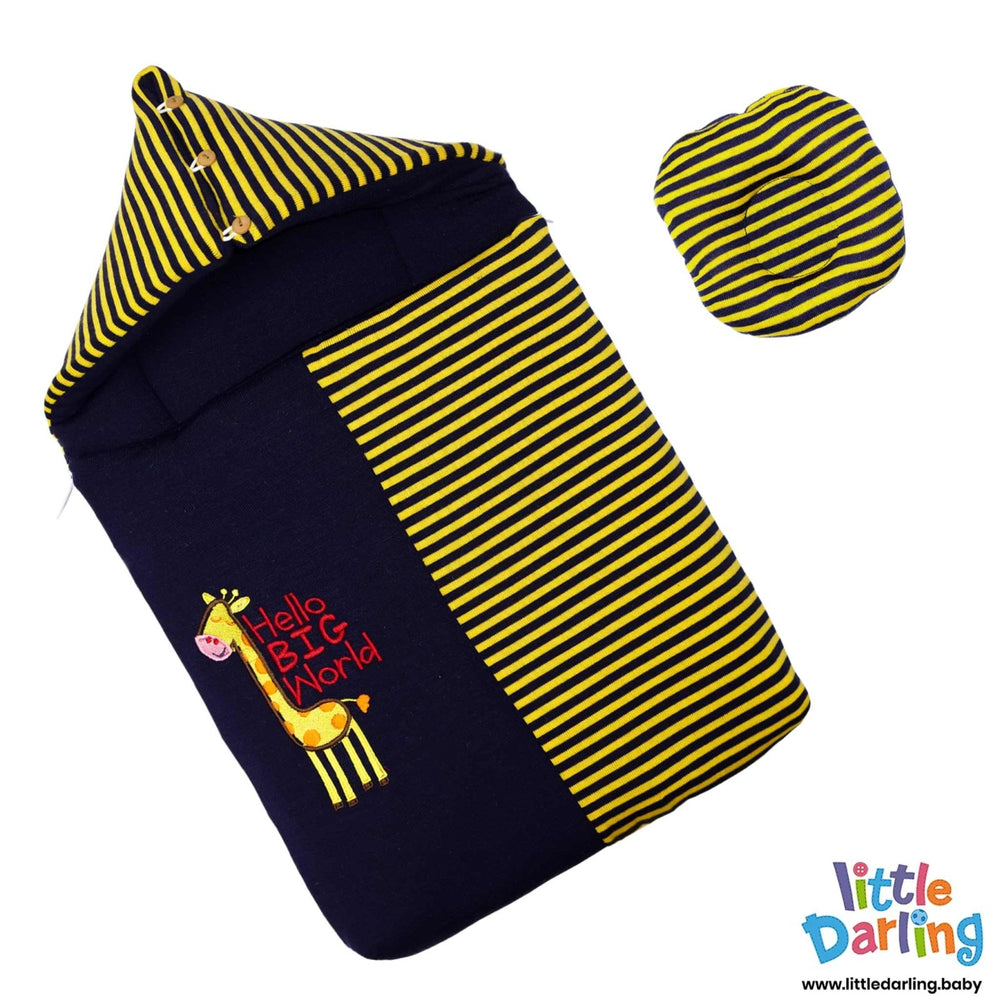 Baby Carry nest Hooded With Pillow - Zubaidas Mothershop