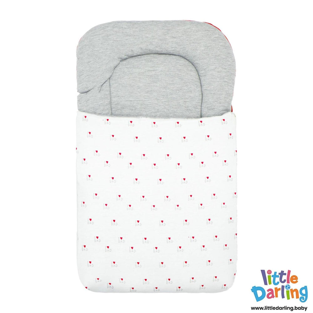 Baby Carry nest Plain I Love Dad | Little Darling - Zubaidas Mothershop