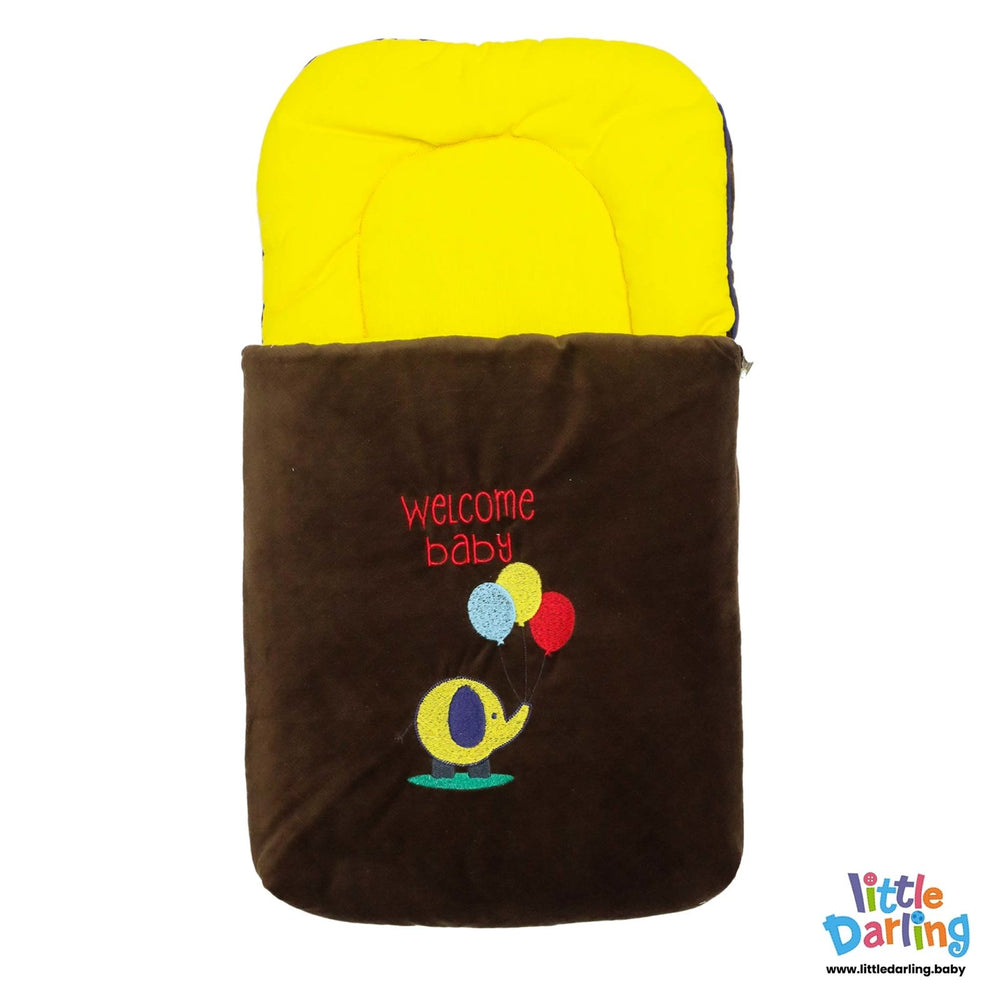 Baby Carry Nest Plain Welcome Baby | Little Darling - Zubaidas Mothershop