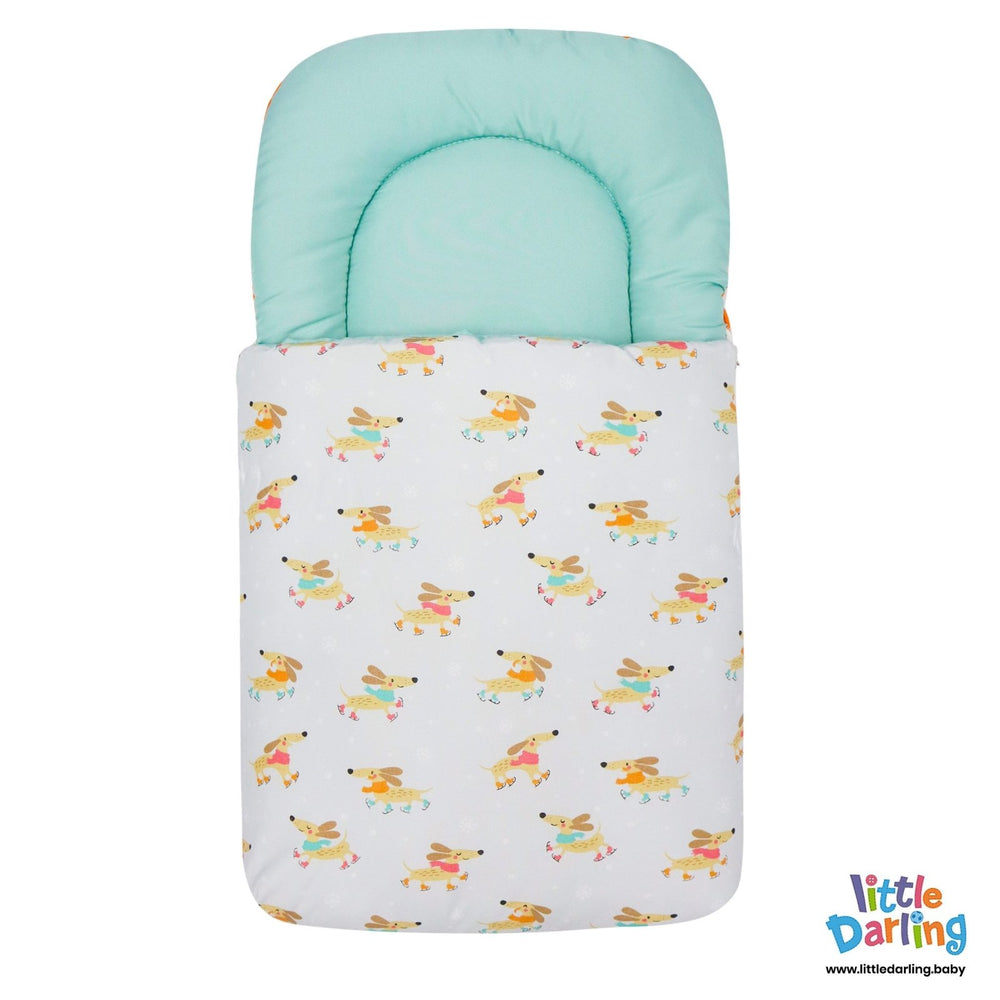 Baby Carry Nest Sea Green | Little Darling - Zubaidas Mothershop