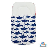 Baby Carry Nest Shark Print | Little Darling - Zubaidas Mothershop