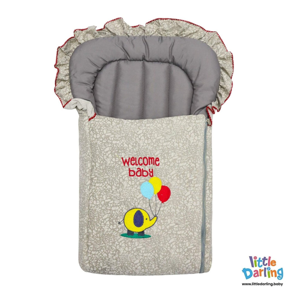 Baby Carrynest Frill Welcome Baby | Little Darling - Zubaidas Mothershop