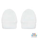 Baby Mittens Pair Pk Of 2 Star Print | Little Darling - Zubaidas Mothershop