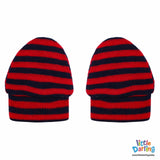 Baby Mittens Pair Pk Of 2 Yellow Stripes | Little Darling - Zubaidas Mothershop