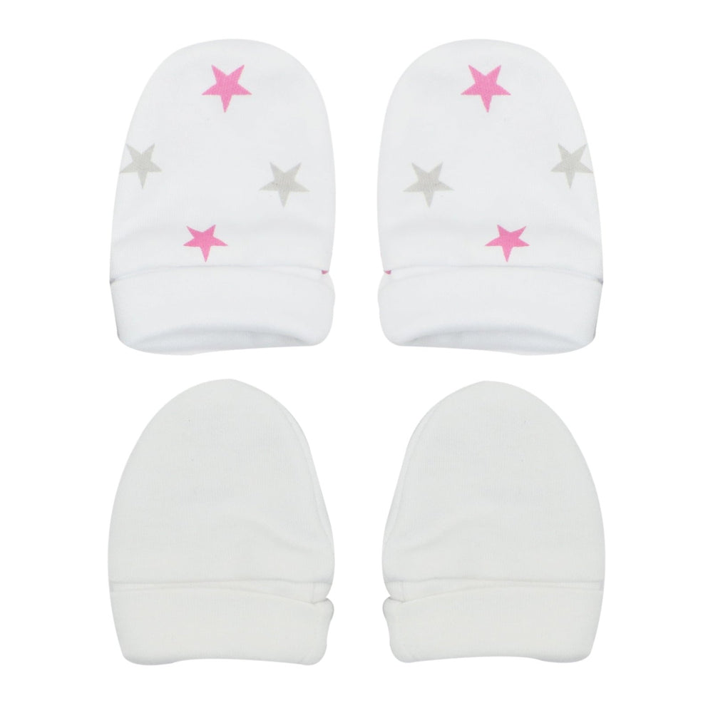 Baby Mittens Pairs Pack of 2 | Little Darling - Zubaidas Mothershop