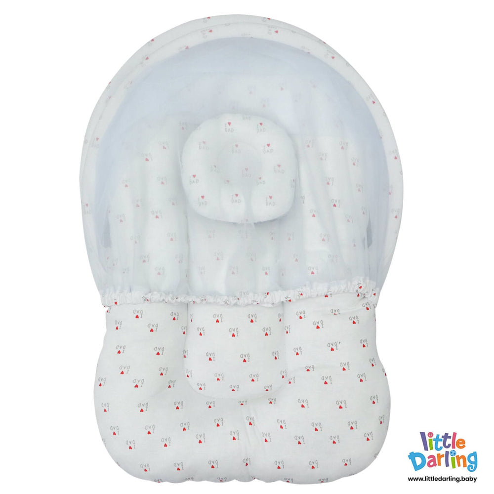 Baby Net Gadda Set I Love Dad | Little Darling - Zubaidas Mothershop