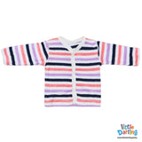 Baby Night Suit Multi Color Stripes | Little Darling - Zubaidas Mothershop