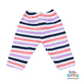 Baby Night Suit Multi Color Stripes | Little Darling - Zubaidas Mothershop