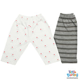Baby Pajama Set White I Love Dad | Little Darling - Zubaidas Mothershop