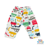 Baby Pajamas pk of 2 Cars Print | Little Darling - Zubaidas Mothershop