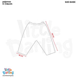 Baby Pajamas pk of 2 Pink Color | Little Darling - Zubaidas Mothershop